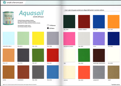 SMALTO AQUASAIL LUCIDO CAMOSCIO 0,75LT.