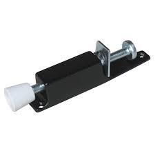 FERMAPORTA A PEDALE TIPO PICCOLO MM. 130 VERNICIATO NERO