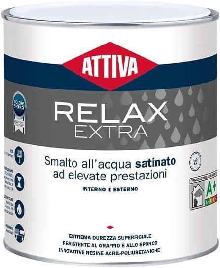 RELAX SMALTO FERRO LEGNO CANNA DI FUCILE CHIARO 8 LT. 0,75