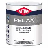 RELAX SMALTO LEGNO FERRO ROSSO SEGNALE 37 LT. 0.75