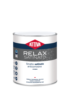 RELAX SMALTO LEGNO FERRO BIANCO SATINATO LT. 0,75