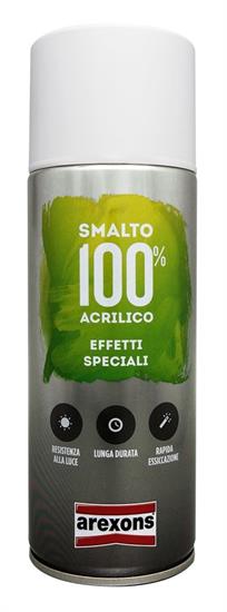 SMALTO ACRILICO SPECCHIANTE EFFETTO CROMO 400 ML. AREXONS