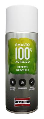 SMALTO ACRILICO SPECCHIANTE EFFETTO CROMO 400 ML. AREXONS