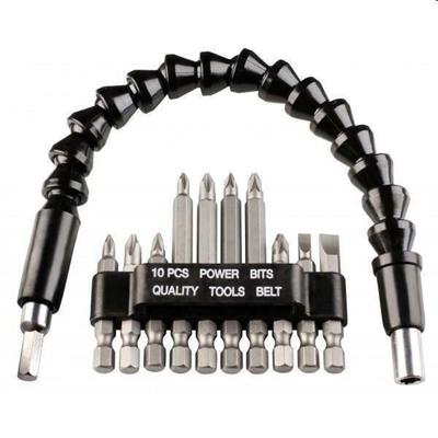 SET BITS CON ALBERINO FLESSIBILE 300 MM. 11 PEZZI PER TRAPAN