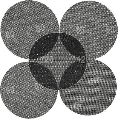 DISCO CARTA ABRASIVA D. 180 CF. 5 PZ.