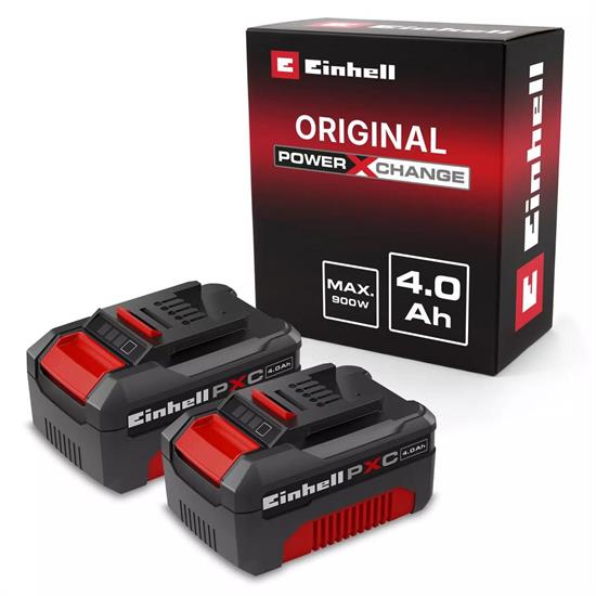 EINHELL KIT BATTERIE POWER X CHANGE TWIN PACK 4AH