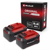 EINHELL KIT BATTERIA 5,2Ah + CARICABATTERIE PXC FASTCHARGER