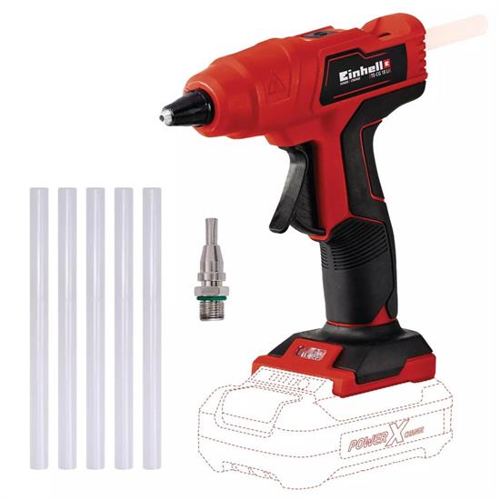 EINHELL PISTOLA A CALDO A BATTERIA TE-CG 18 Li - Solo