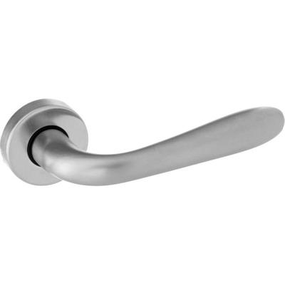 MEZZA MANIGLIA SX PORTE SIDNEY ROSETTA D. 45 CROMO SATINATO