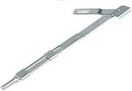 PALETTO PER CANCELLO MM. 350 IN ACCIAIO ZINCATO