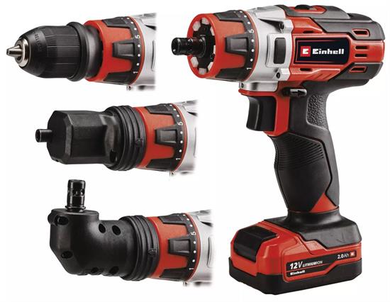 EINHELL TE-CD 12/1 3X-Li TRAPANO AVVITATORE A BATTERIA 1X2Ah