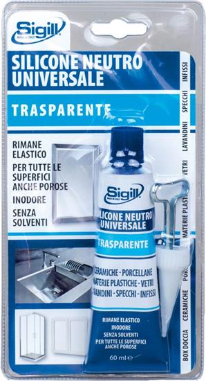 SILICONE TRASPARENTE BLISTER ML. 60