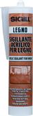 PIGAFLEX LEGNO NOCE SCURO CARTUCCIA DA 300 ml ACRILICO