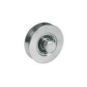 RUOTA PER CANCELLI - 1 CUSCINETTO A SFERA - GOLA V MM. 90