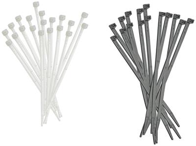 FASCETTE IN NYLON NERE MM. 140X3,5 - CF. 100 PZ.