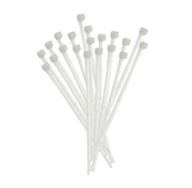 FASCETTE IN NYLON BIANCO MM. 200X4,8 - CF. 100 PZ.