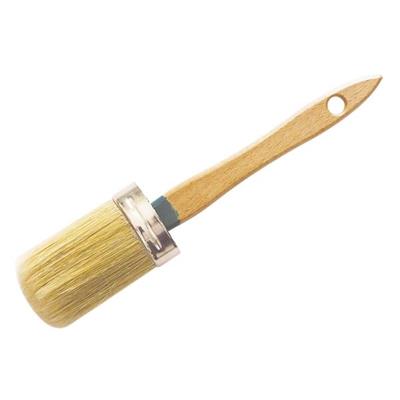 PENNELLO OVALINO SETOLA BIONDA N. 12 MANICO LEGNO EXTRA