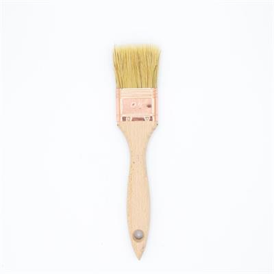 PENNELLI TRIPLA SETOLA BIONDA MANICO LEGNO N. 40