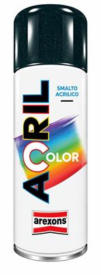 AREXONS ACRILCOLOR SPRAY SMALTO ACRILICO DIAMANTATO NERO SPR