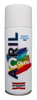 AREXONS ACRILCOLOR SPRAY SMALTO ACRILICO BIANCO LUCIDO SPRAY