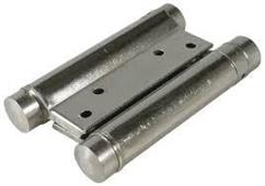 CERNIERA A MOLLA AZIONE DOPPIA MM. 75 NICHELATA