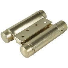 CERNIERA A MOLLA AZIONE DOPPIA MM. 100 OTTONATA