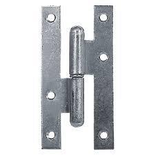 CERNIERA PAUMELLES MM. 95x55 DX IN ACCIAIO LUCIDO