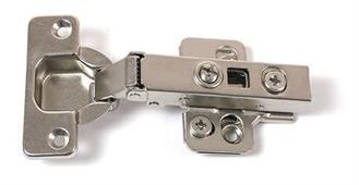 CERNIERA C/CLIPS COL.08 SCOD.35 NICHELATA + BASE REGOLABILE