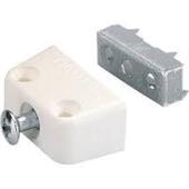 GIUNZIONE PER MOBILI TRAPEZOIDALE BIANCA