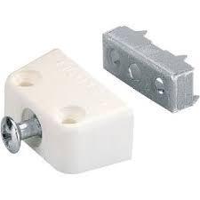 GIUNZIONE PER MOBILI TRAPEZOIDALE BIANCA