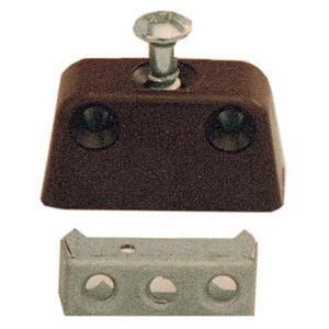 GIUNZIONE PER MOBILI TRAPEZOIDALE MARRONE