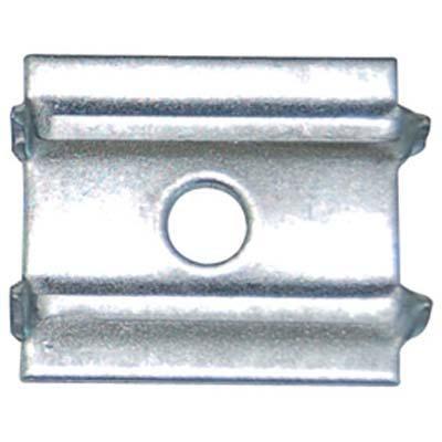 PIASTRINA FERMASCHIENALI MM. 18X22 IN ACCIAIO ZINCATO