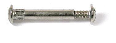 GIUNZIONE MOBILI M4 x MM. 30 CON VITE MM. 15 NICHELATA