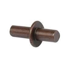 MENSOLINA REGGIPIANO DOPPIA DIAMETRO MM. 5 BRONZATA