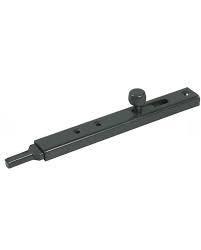 CATENACCIO PROFILATO CON PUNTA TONDA MM. 300 VERNICIATO NERO