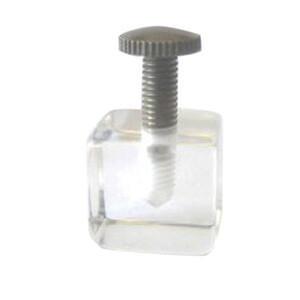 REGGIPIANO PLEXIGLASS A CUBO MM. 20X20X20 CON VITE