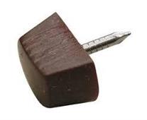 MENSOLINA REGGIPIANO A MEZZALUNA NOCE CHIODO FISSO