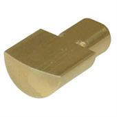 MENSOLINA REGGIPIANO A MEZZALUNA IN OTTONE LUCIDO