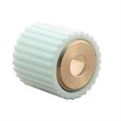 REGGIPIANO OTTONE CON GOMMA MM. 12 COLORE BIANCO