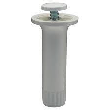 PIEDINO PER MOBILI REGOLABILE DIAMETRO MM. 28 X H. MM. 100