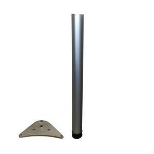 PIEDE PER TAVOLO DIAMETRO MM. 60 X H. MM. 710