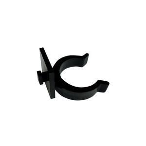 GANCIO IN ABS MM. 28 COLORE NERO