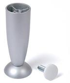 PIEDINO REGOLABILE IN ALLUMINIO H. MM. 100