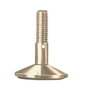 PIEDINO REGOLABILE OTTONATO DIAMETRO MM. 50 M12
