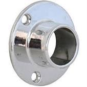 REGGITUBO ARMADIO TONDO A GHIERA MM. 25 CROMATO