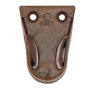 REGGITUBO LATERALE IN PLASTICA MARRONE