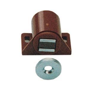 CHIUSURA MAGNETICA REGOLABILE D. MM. 30X19 MARRONE