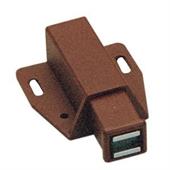 CHIUSURA MAGNETICA A SCATTO MM. 66X40 MARRONE