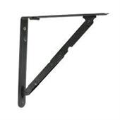 REGGIMENSOLA PIEGHEVOLE ACCIAIO VERNICIATO NERO CM. 40X40