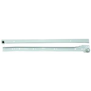 GUIDA PER CASSETTI CM. 25 IN ACCIAIO LACCATO BIANCO